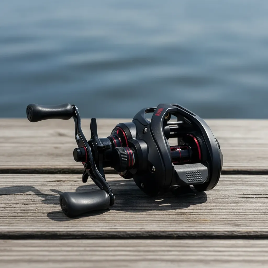 Carretilha Black Rubi 6 Rol Rec 7.1 Drag 6kg Peso 154g Adicionar aos favoritos - Imagem 3