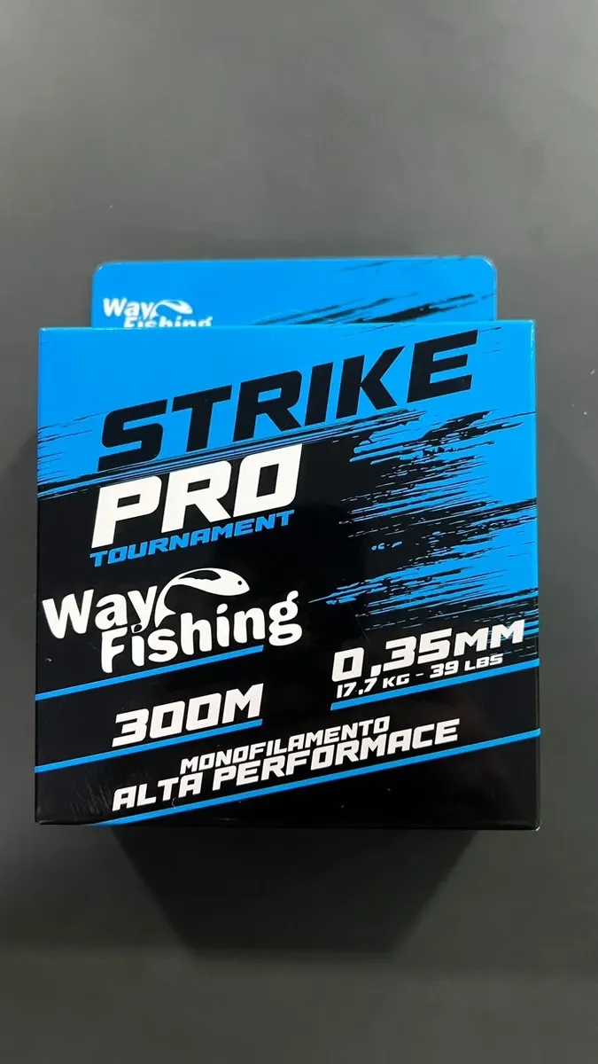 Linha Monofilamento Strike Pro 300m Alta Performace Torneio - Imagem 2