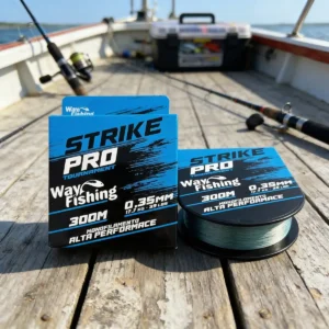 Linha Monofilamento Strike Pro 300m Alta Performace Torneio